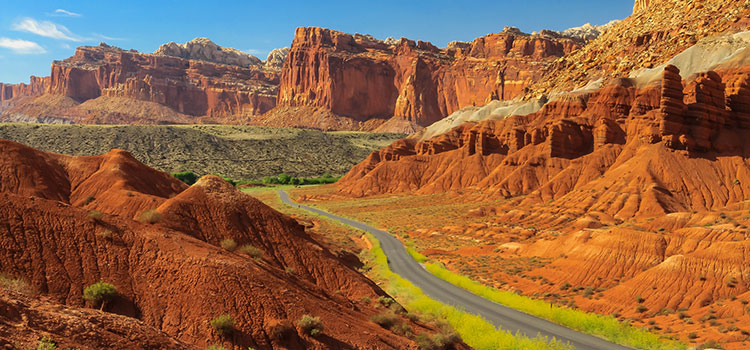 Afternoon at Capitol Reef, Utah.