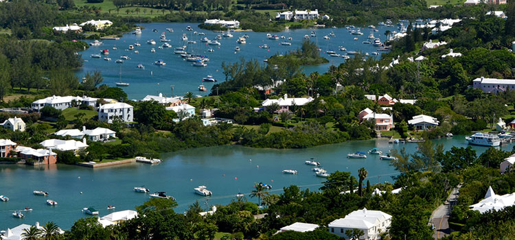 Bermuda, a Pacific island territory of the United Kingdom.