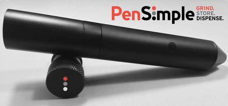 The PenSimple is a new grinder product that automatically dispenses ground herb directly into your pipe, paper, or vaporizer.