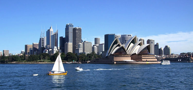 Skyline picture of the city of Sydney in New South Wales, Australia.