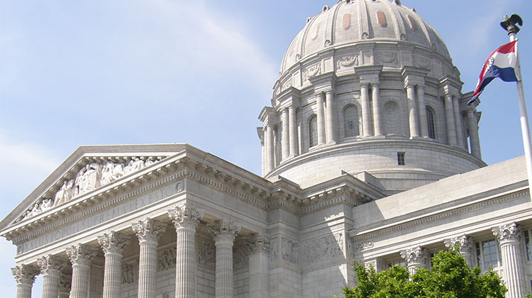 The capitol building of Missouri.