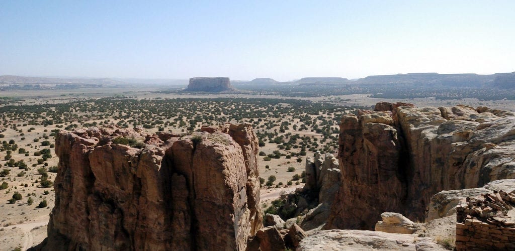 Acoma Pueblo tribal land in New Mexico.