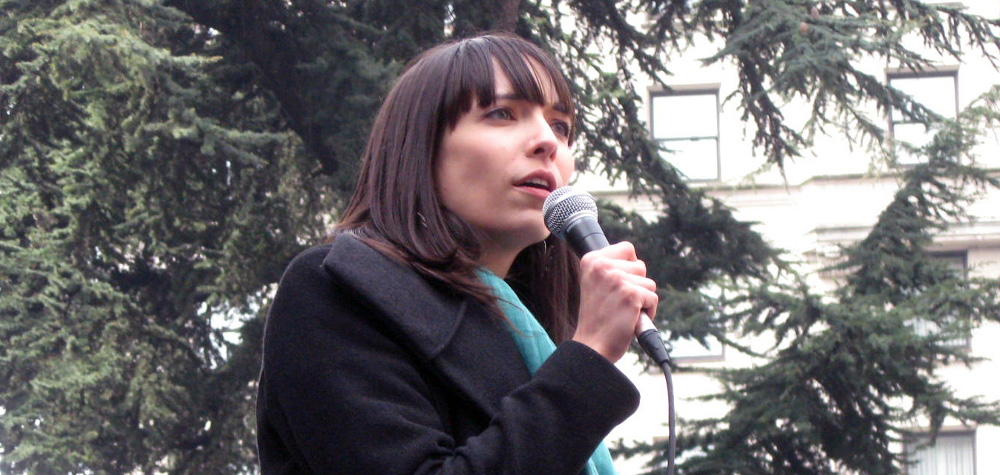 Jodie Emery, one of the principals at Cannabis Culture.