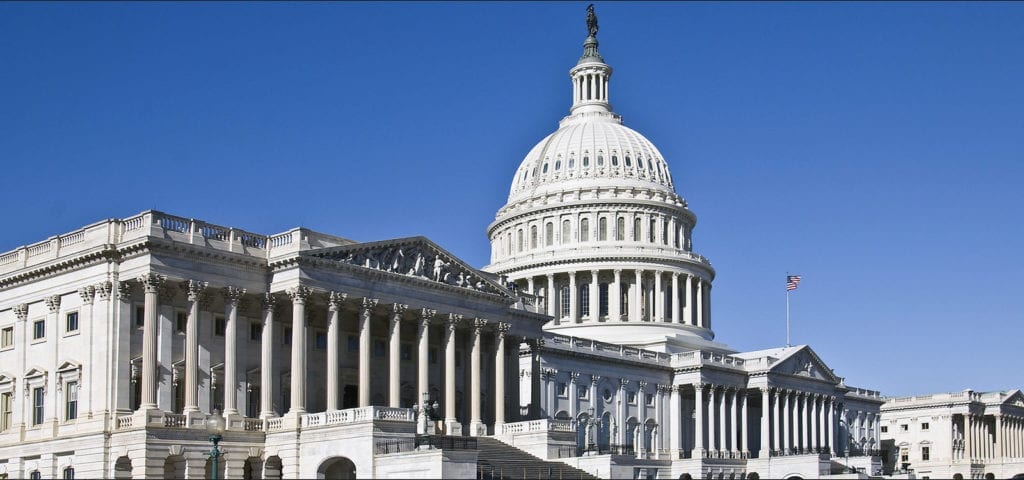 The U.S. Capitol Building in Washington DC, where DCMJ protesters staged a smoke-in rally on 4/20.