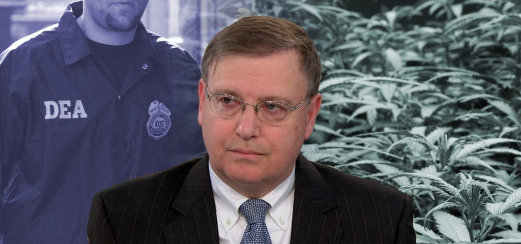 Acting DEA Chief Chuck Rosenburg, pictured above, is set to resign citing concerns about President Donald Trump's lack of respect for the law.
