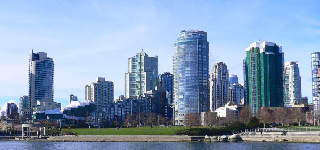 The David Lam Park in the Chinatown district of Vancouver, British Columbia.