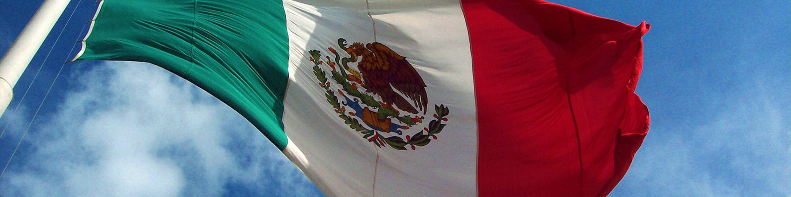 The flag of Mexico.