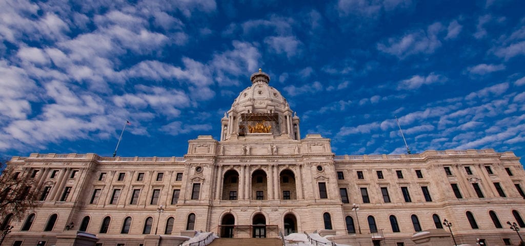 The Minnesota Capitol Building in St. Paul, Minnesota.