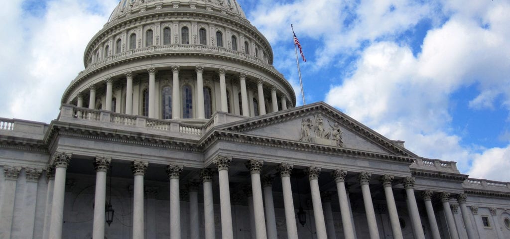 The U.S. Capitol Building in Washington DC.