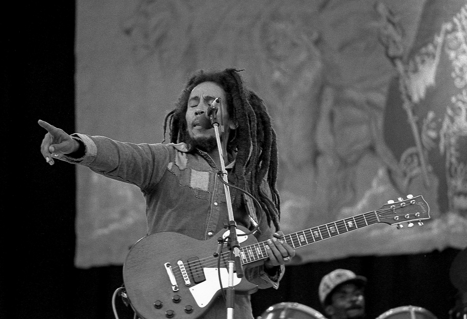 Bob Marley had a major influence on the popularity of the term "ganja"