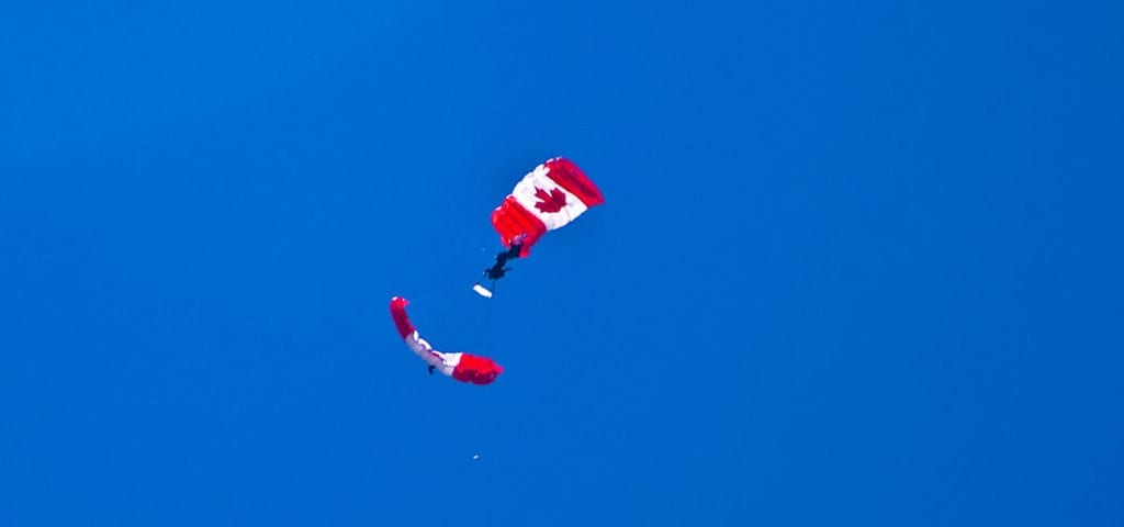 Canada Military Parachute