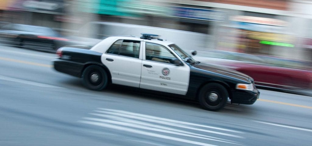 LAPD car