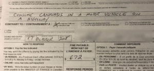 First Cannabis Citation