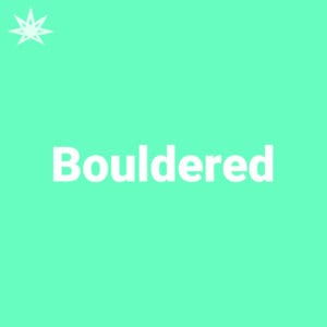 Bouldered