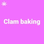 Clam baking