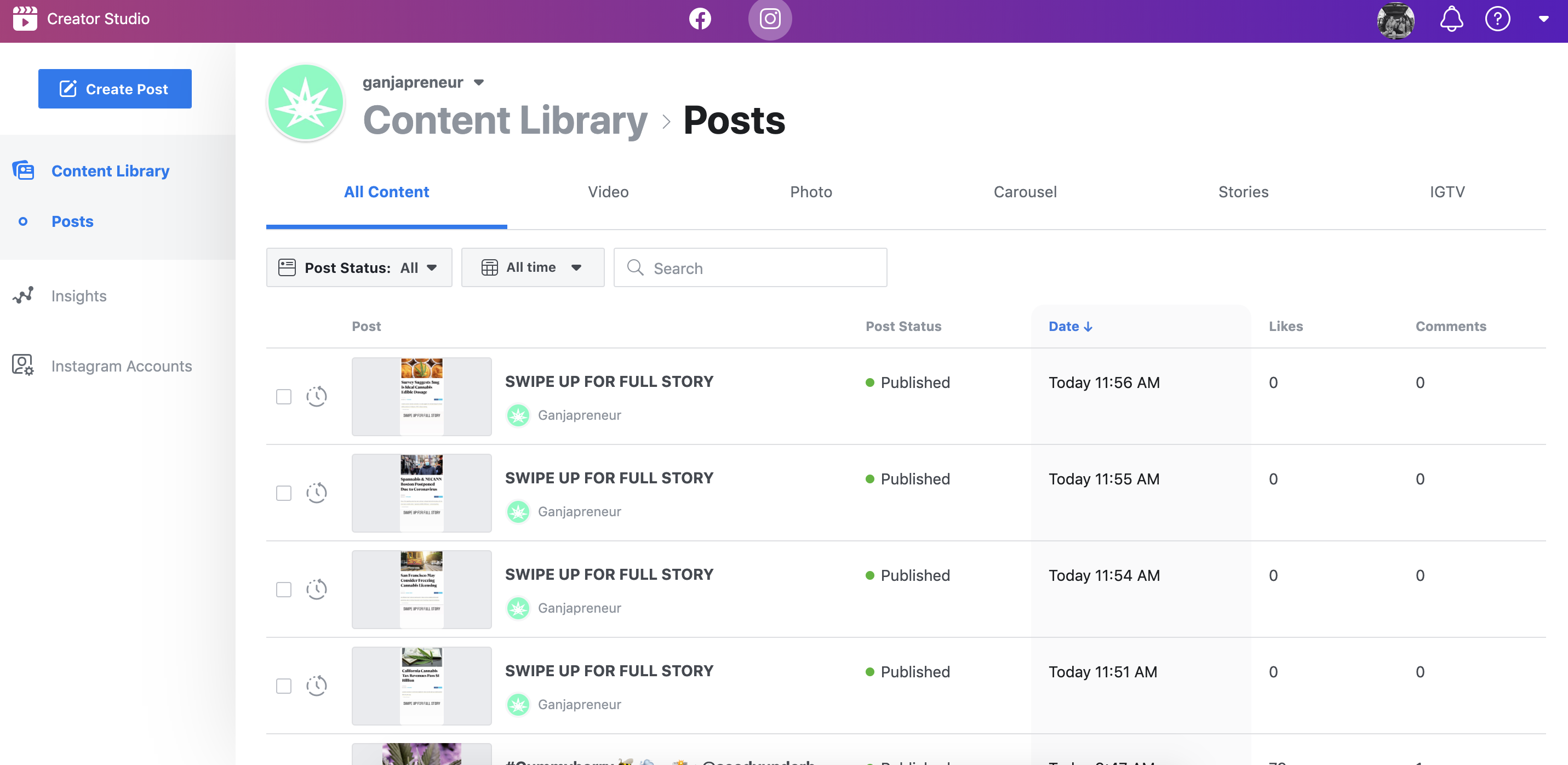 content library